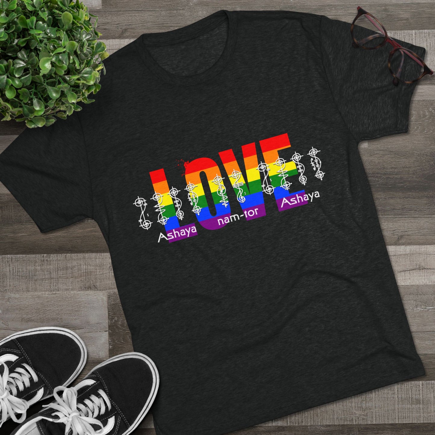 Love is Love - Ashaya nam-tor Ashaya | Vulcan script and translation | Trekkie Pride