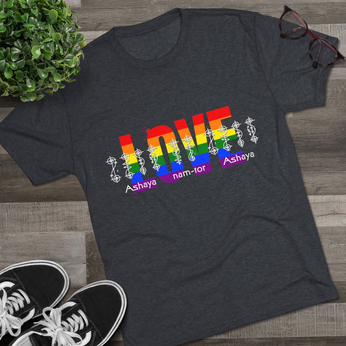 Love is Love - Ashaya nam-tor Ashaya | Vulcan script and translation | Trekkie Pride