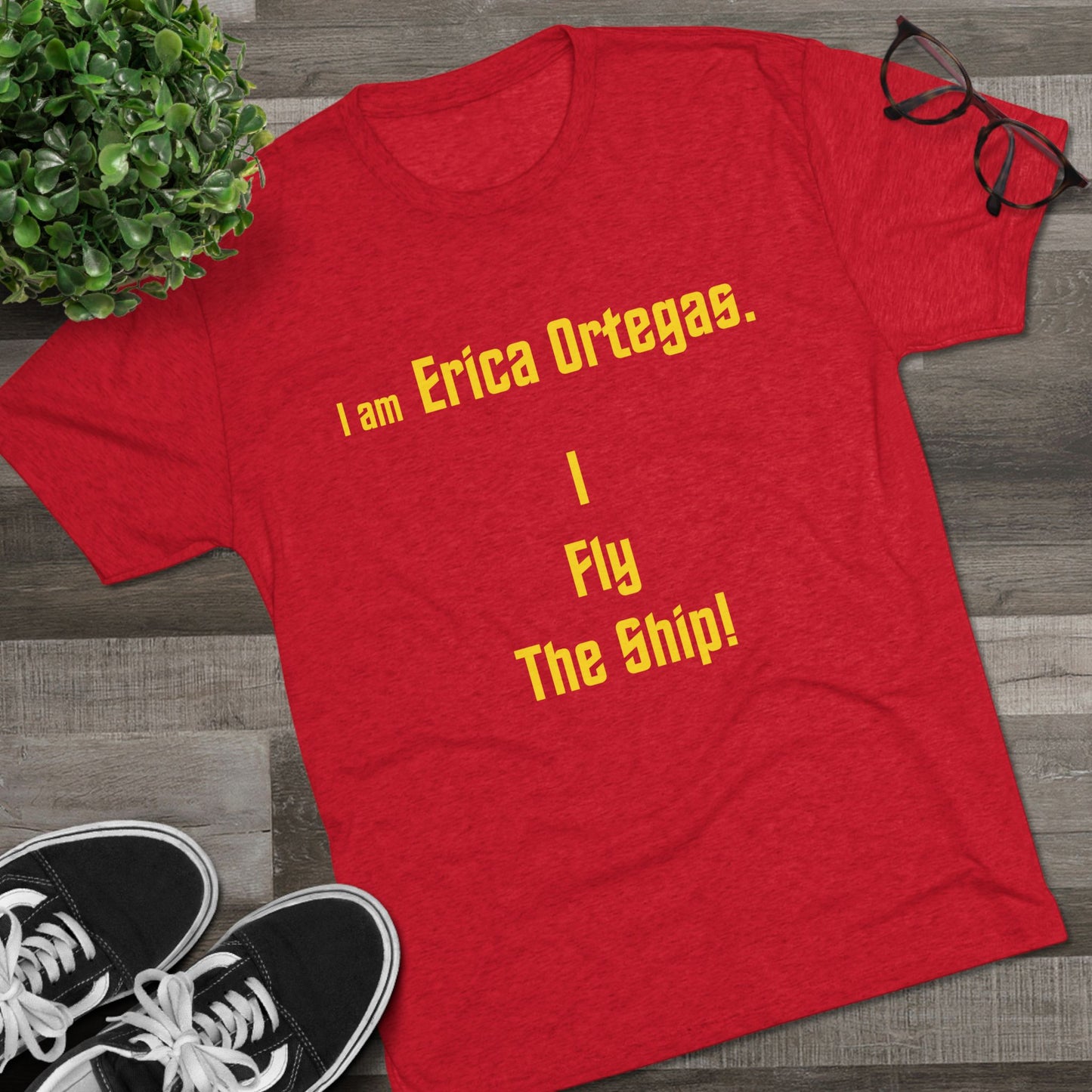 I am Erica Ortegas. I - Fly - The Ship! | Hell yeah, she is! And hell yeah, she does! | SNW